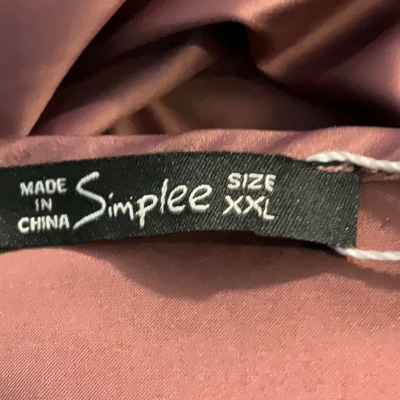 NWT Simplee  Sleeveless Cowl Neck Camisole - Size 2XL - Picture 7 of 7